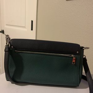 Coach shoulder floral bag